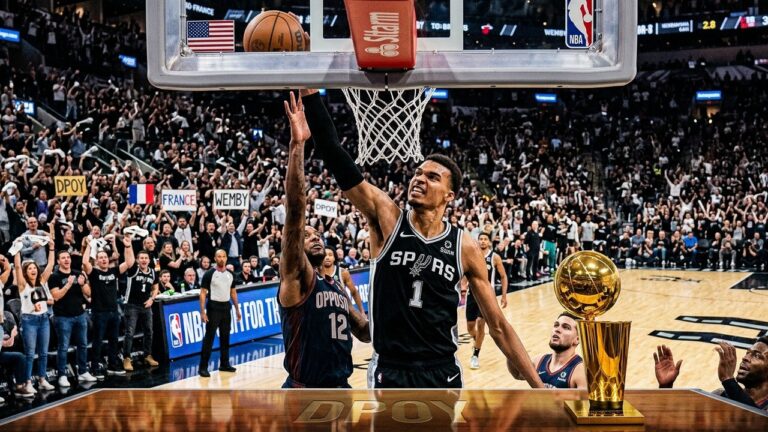 Victor Wembanyama : Meilleur Défenseur NBA à l&rsquo;Unanimité, une Première Historique