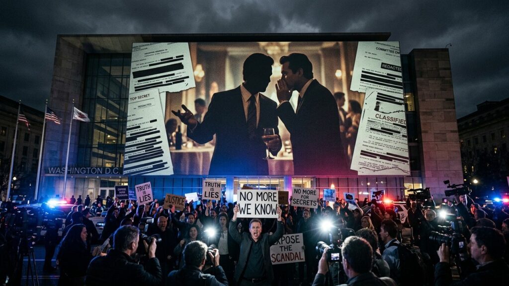 Vidéo Choc Trump-Epstein Projetée à Washington : Que Savoir