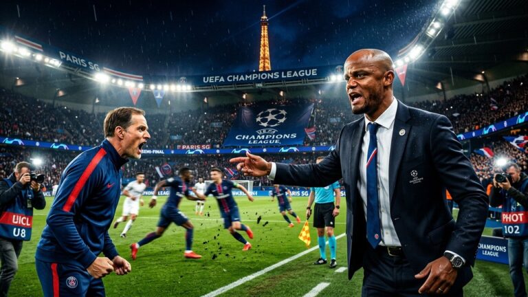 Vincent Kompany Annonce Une Demi-Finale Brutale Face Au PSG