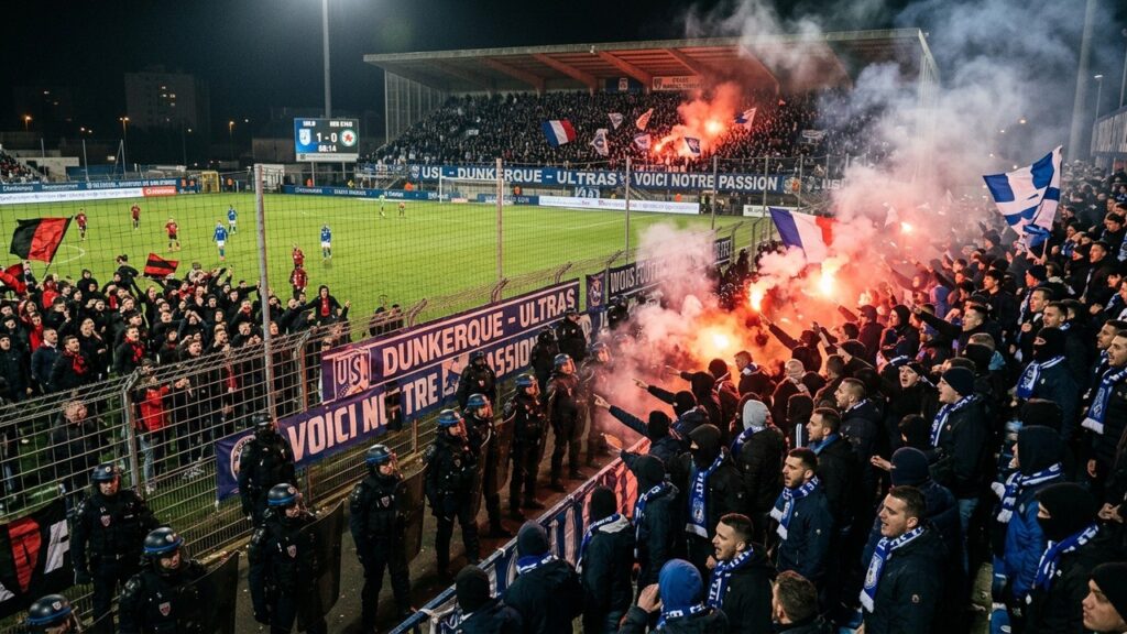 Violences au Match Fleury-Rouen : Les Incidents Qui Ont Marqué la Soirée