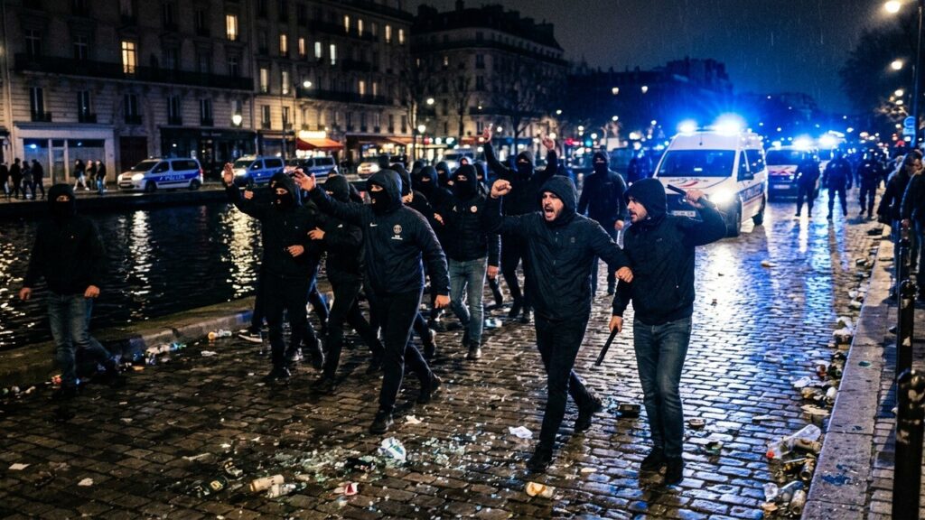 Violences des Ultras Niçois à Paris : 6 Blessés et 65 Interpellations