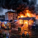Violent Incendie dans un Garage à Sarcelles : Pas de Victimes