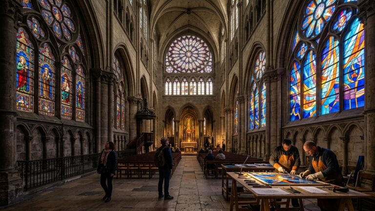 Vitraux Contemporains à Notre-Dame : La Polémique Qui Divise