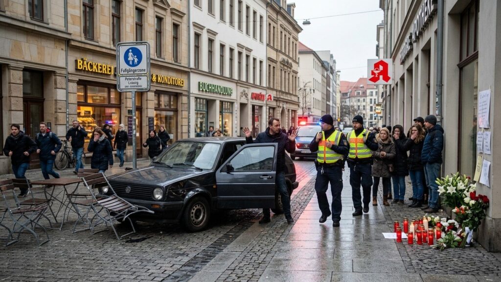 Voiture-Bélier à Leipzig : Passé Psychiatrique du Suspect Révélé