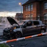 Voiture Incendiée Devant un Collège à Besançon : Une Surveillante Visée