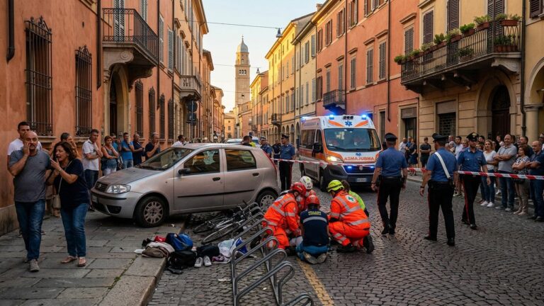 Voiture Qui Renverse Piétons À Modène : Pas De Terrorisme