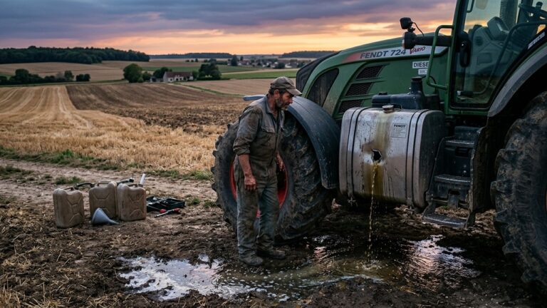 Vol de 10 000 Litres de Gazole : Agriculteurs de Seine-et-Marne en Colère