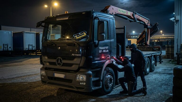 Vols de Télécommandes de Grues : Camions Paralysés en Seine-et-Marne