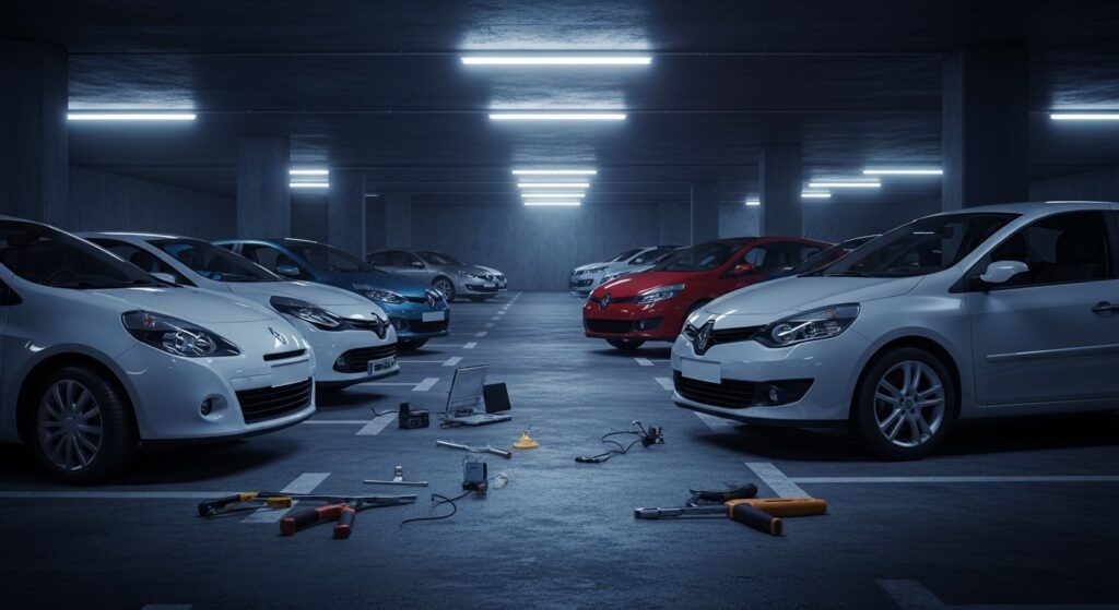 Vols de Voitures Renault : Réseau de Sarcelles Démantelé en Île-de-France