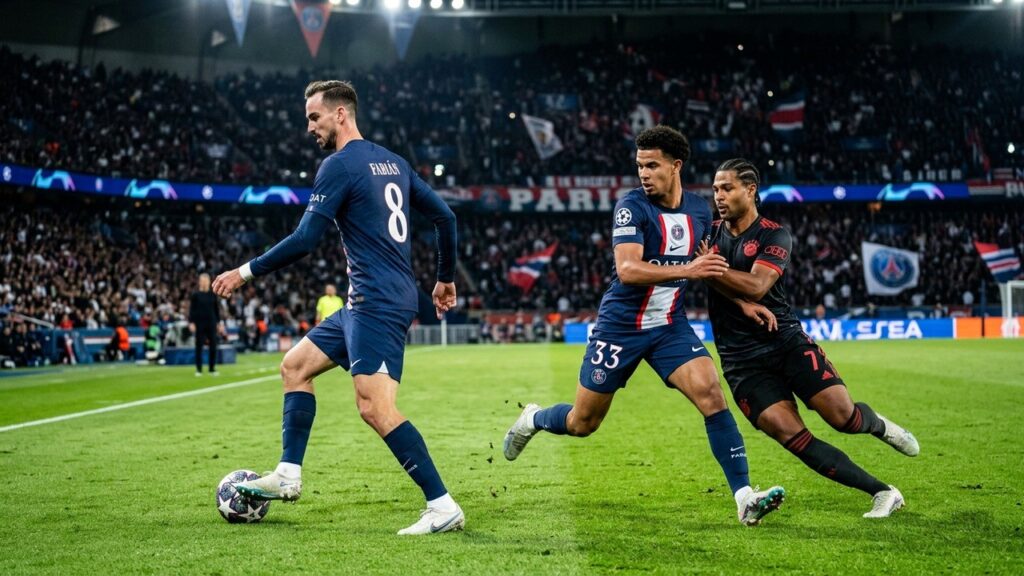 Warren Zaïre-Emery et Fabian Ruiz Impressionnent le PSG face au Bayern