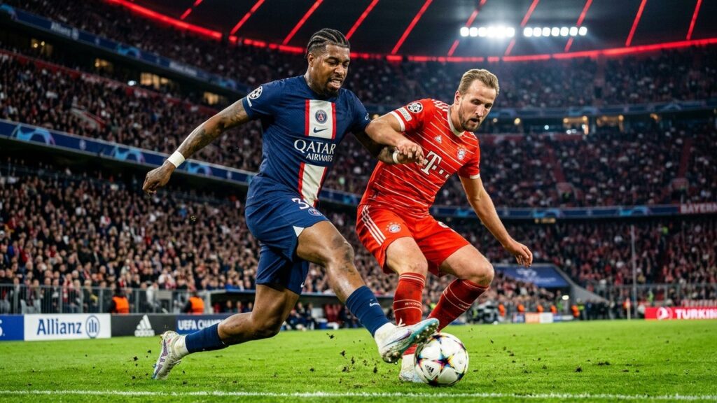 Willian Pacho Écrase Harry Kane : Analyse Tactique du Bayern-PSG