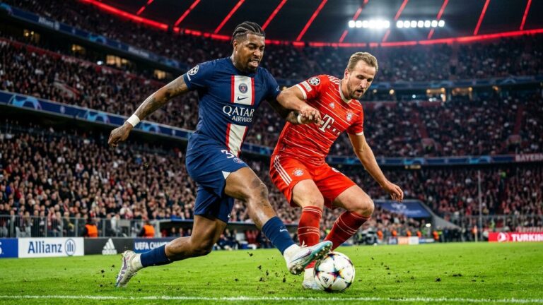 Willian Pacho Écrase Harry Kane : Analyse Tactique du Bayern-PSG