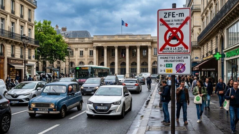ZFE : Le Conseil Constitutionnel Tranche sur Leur Suppression