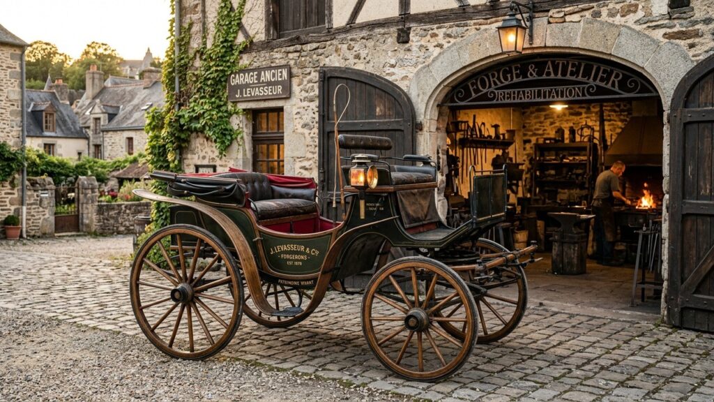 150 Ans Après, la Voiture Hippomobile Retrouve Son Garage dans l&rsquo;Aube