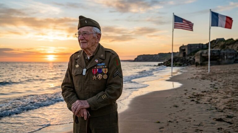 82e Anniversaire D-Day : Harold Terens, 101 Ans, Revient en Normandie