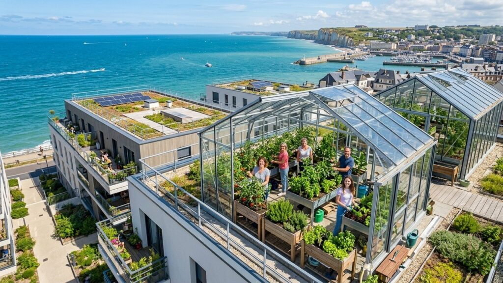 À Dieppe, Serres Sur Toits Pour Cultiver SesExpanding the article with detailed content Tomates