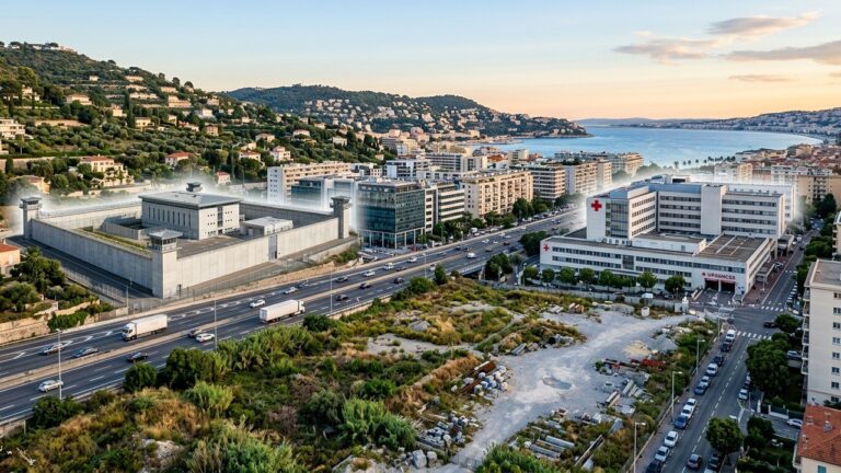 À Nice, Ciotti Préfère Prison au Méga-Hôpital