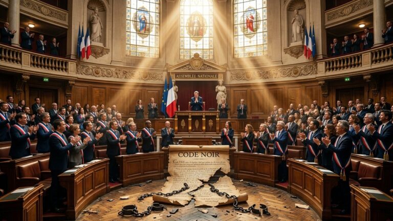 Abrogation du Code Noir : Vote Historique à l&rsquo;Assemblée Nationale
