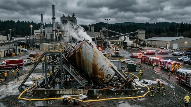 Accident Chimique aux États-Unis : BilWriting the blog articlean Lourd de 11 Morts dans une Usine de Papier