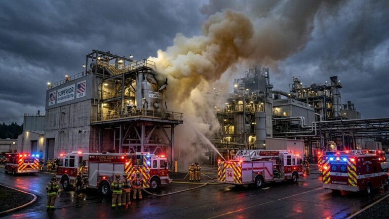Accident Mortel dans une Usine de Papier aux États-Unis