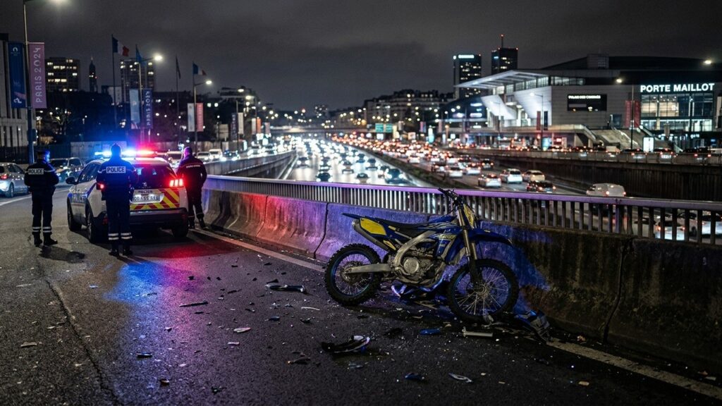 Accident Mortel en Motocross sur le Périphérique après la Victoire du PSG