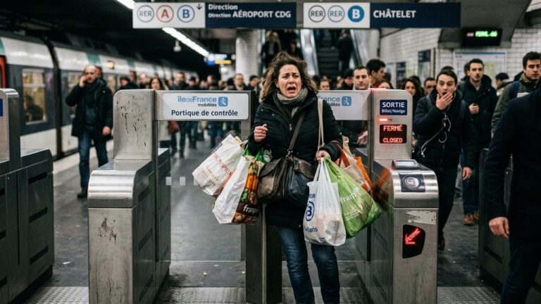 Accident RER C : Mère Handicapée à Vie Après Portique SNCF
