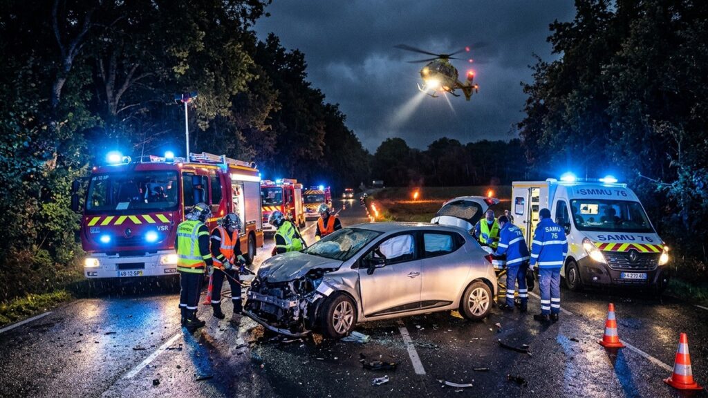 Accident Violent Val d&rsquo;Oise : Deux Urgences Absolues par Hélicoptère