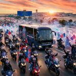 Accueil Épique des Champions : 1000 Motards Accompagnent le Bus du PSG
