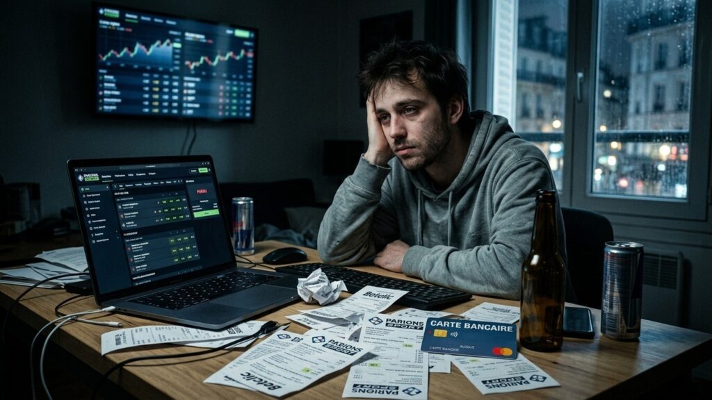 Addiction Paris Sportifs : Le Combat d’un Jeune de 26 Ans Qui a Tout Perdu