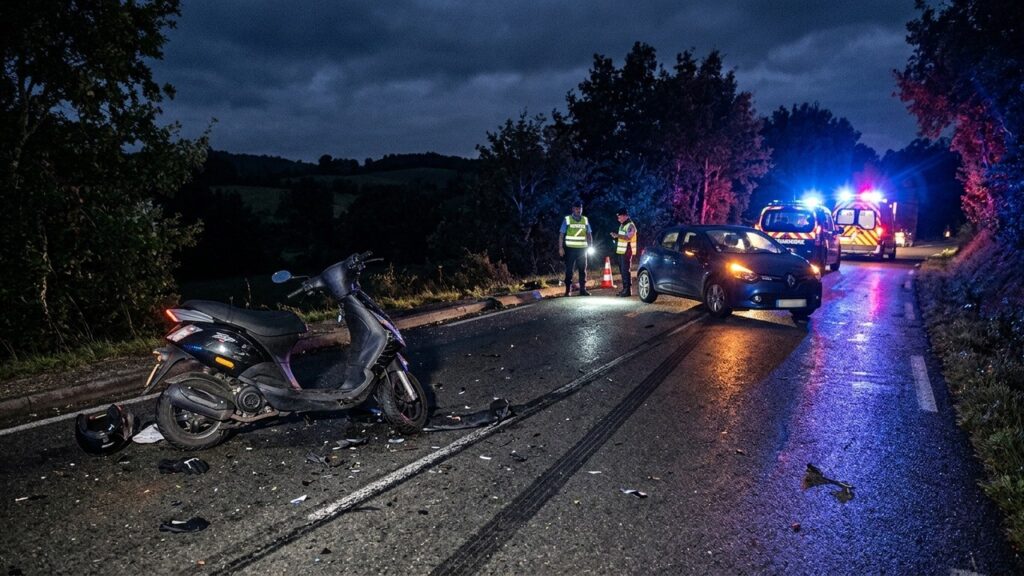 Adolescent Tué à Scooter près de Toulouse par Chauffard Ivre