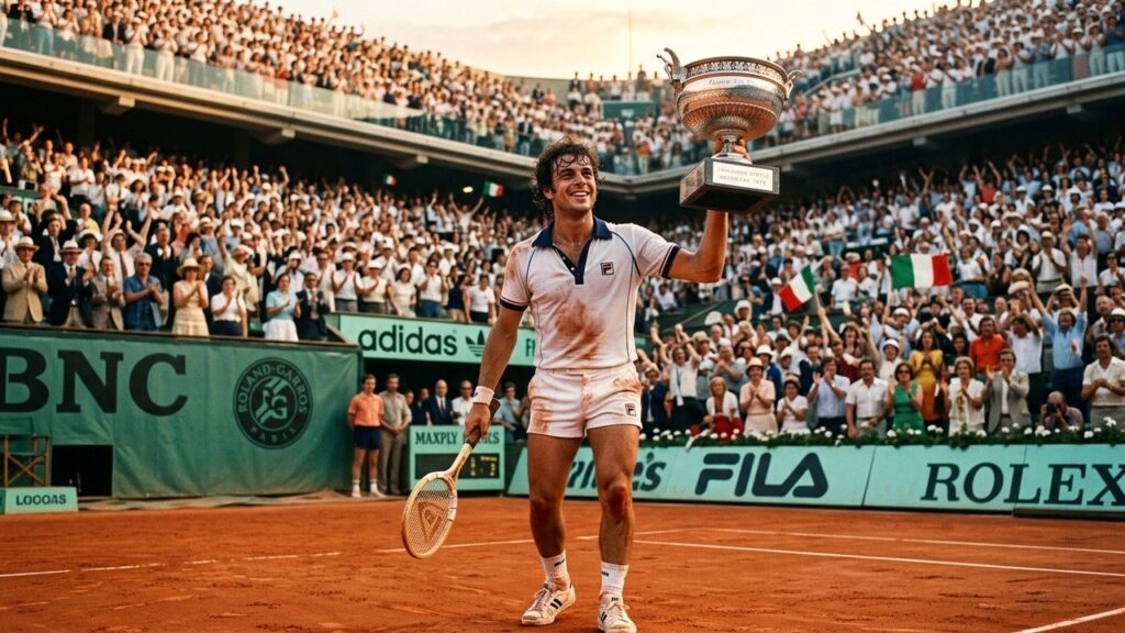Adriano Panatta : Souvenirs Du Dernier Vainqueur Italien De Roland-Garros