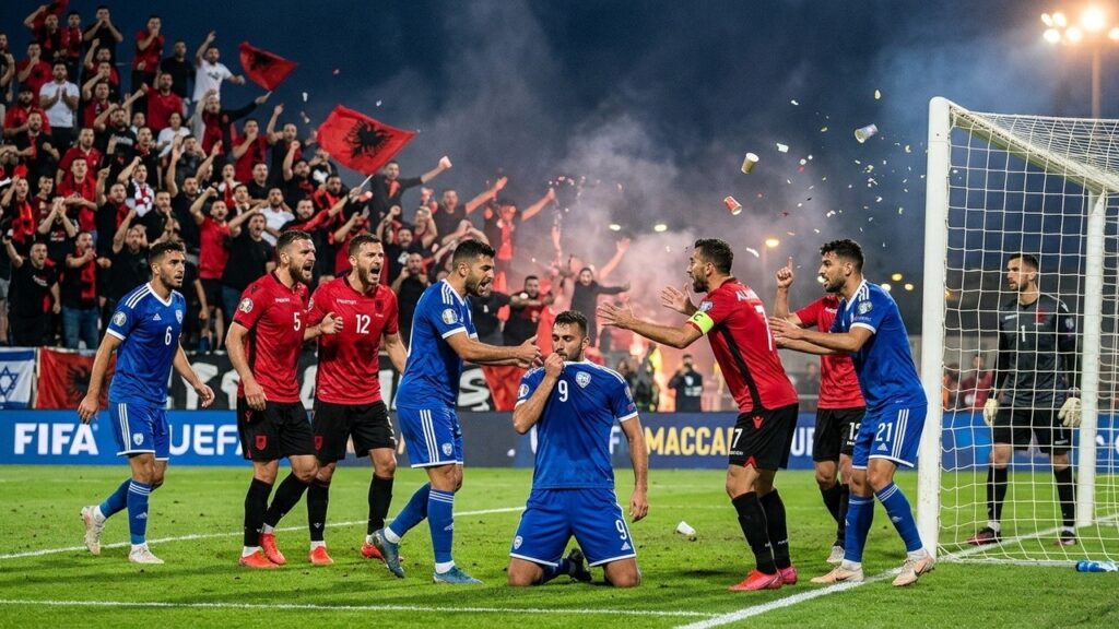 Albanie Israël : Incidents et Tensions lors du Match Amical
