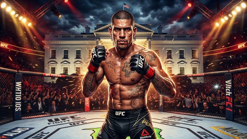 Alex Pereira : Le Champion Brésilien Face à Ciryl Gane à l&rsquo;UFC Maison Blanche