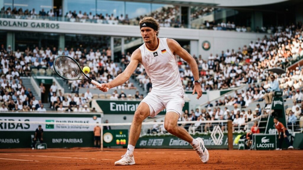 Alexander Zverev Grand Favori Roland-Garros Après Victoire Éclatante