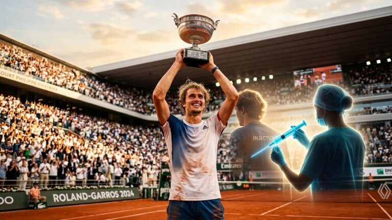 Alexander Zverev : Sacre à Roland-Garros et le Rôle des 40 Injections