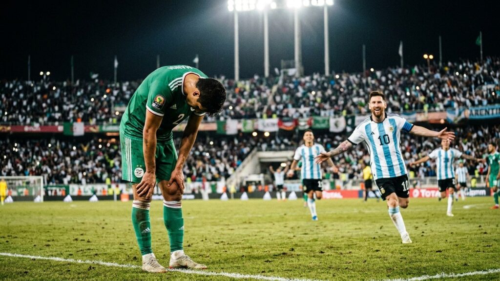 Algérie Argentine 3-0 : Les Fennecs Dépassés par le Génie de Messi