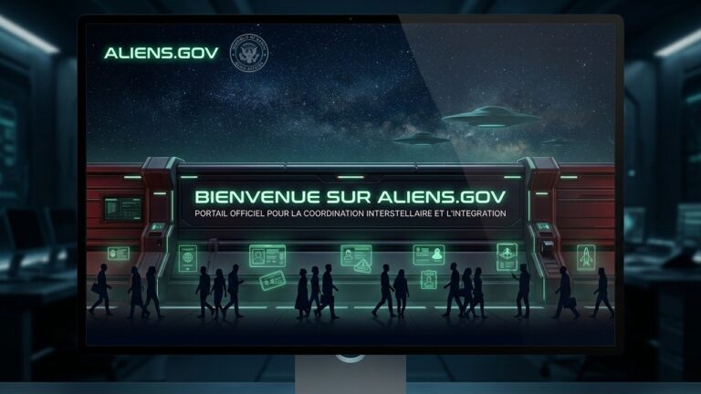 Aliens.gov : La Maison Blanche Fait le Lien Entre Migrants et Extraterrestres
