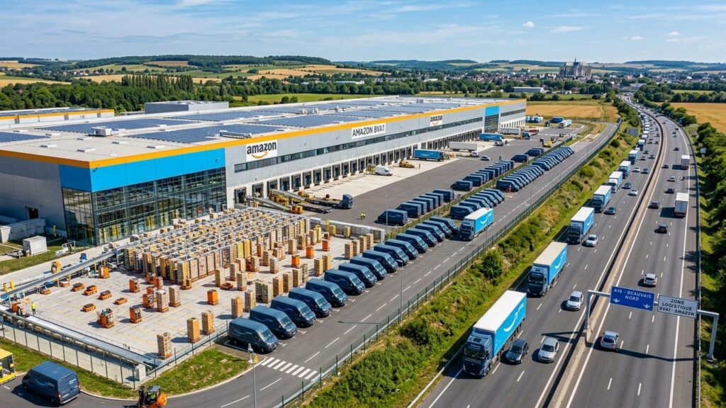 Amazon Beauvais : Centre Logistique Géant Prêt à Inonder l&rsquo;Île-de-France