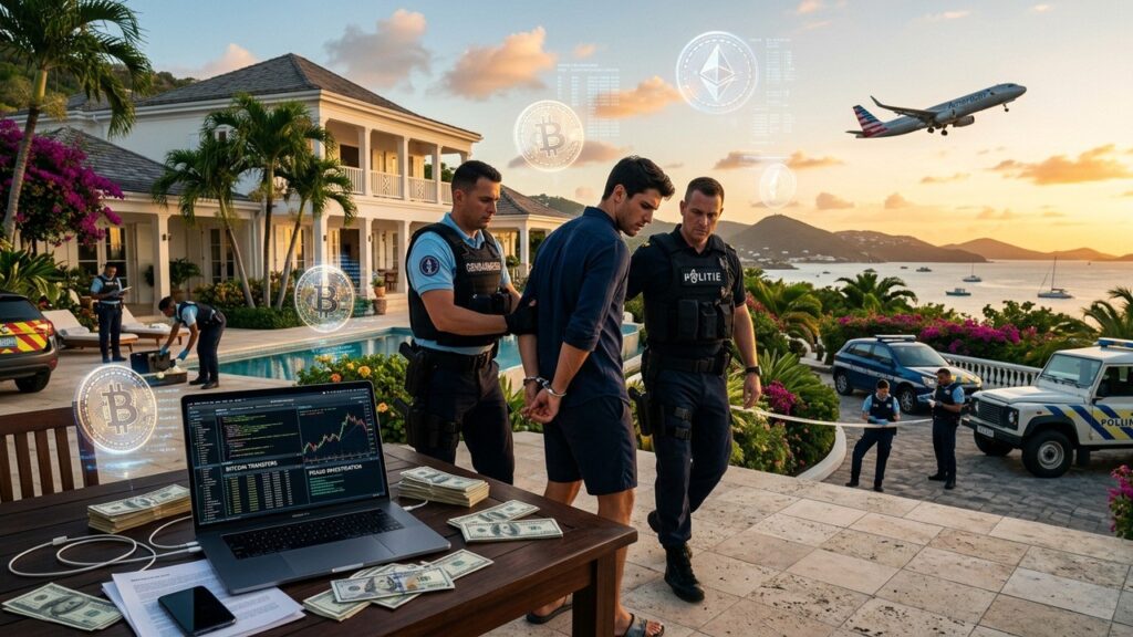Américain Extradé Pour Détournement De 46 Millions En Crypto Depuis Guadeloupe