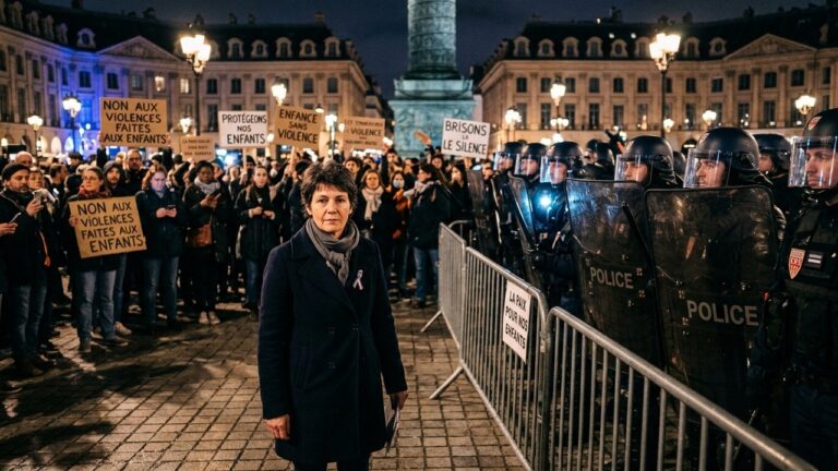Andrea Bescond : Garde à Vue Après un Rassemblement Pacifique Contre les Violences