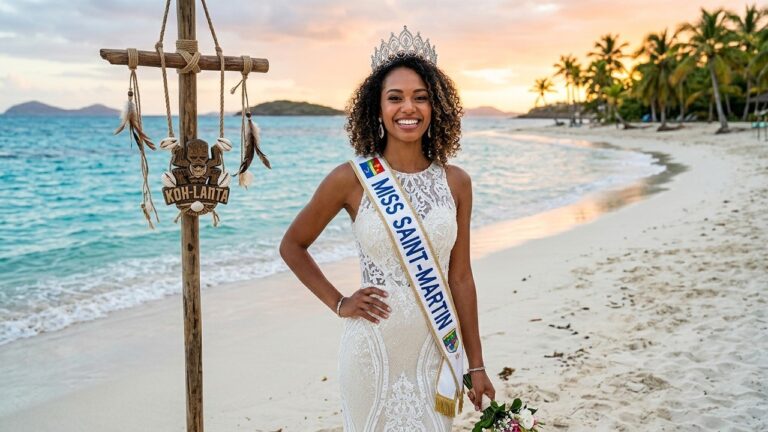 Andréa de Koh-Lanta Candidate Miss Saint-Martin : Vers Miss France 2027