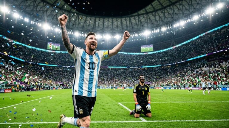 Argentine-Algérie : Messi Éblouissant, Fennecs Timides (3-0)