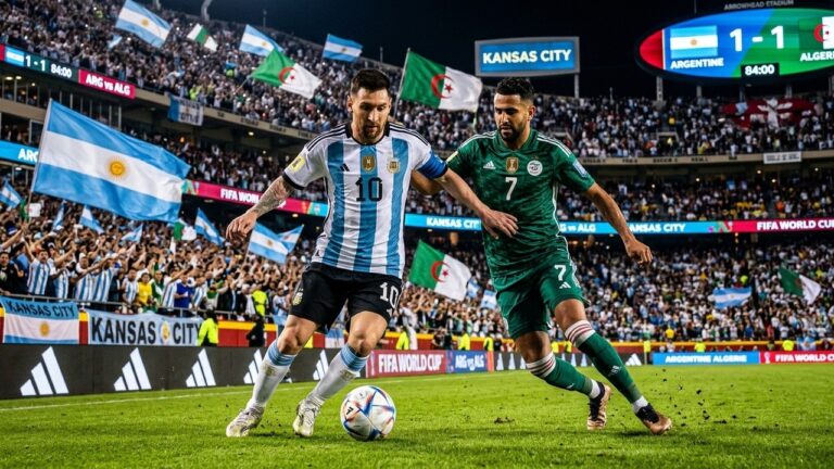 Argentine Algérie : Pronostics Experts pour le Choc du Mondial 2026