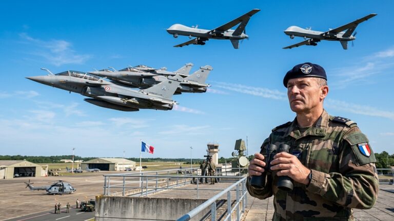 Armée de l&rsquo;Air : Le Chef d&rsquo;État-Major Alerte sur le Retard en Drones