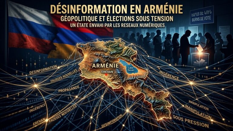 Arménie : Désinformation Russe Massive Avant les Élections
