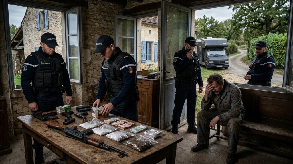 Arsenal d&rsquo;Armes et Drogues Saisi chez un Couple dans le Lot