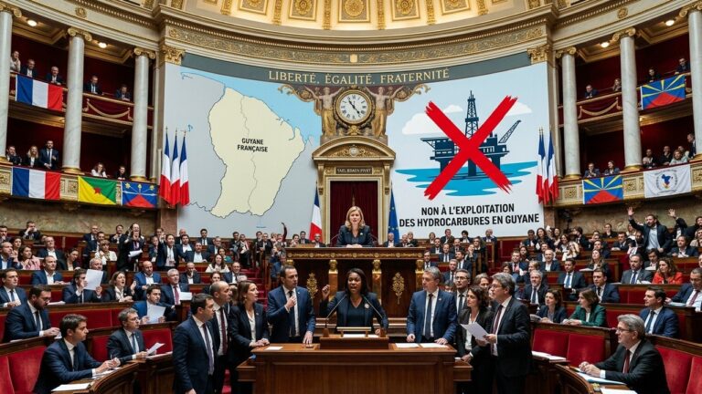 Assemblée Nationale Rejette Relance Hydrocarbures Outre-Mer