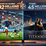Audiences TV : Coupe du Monde Écrase Titanic sur les Chaînes