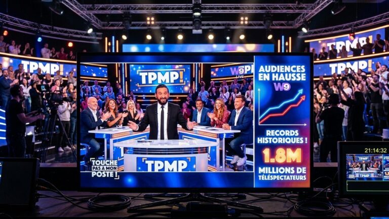 Audiences TV : Cyril Hanouna Domine et Propulse W9