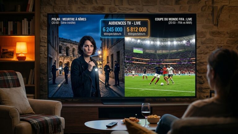 Audiences TV : Meurtres à Nîmes Devance le Match de Foot